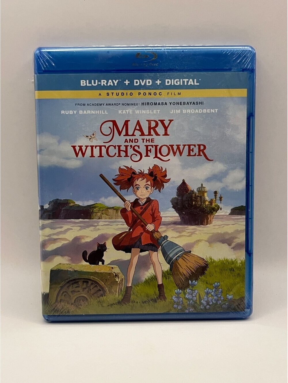 Mary and the Witch's Flower NEW Sealed Blu-ray DVD Digital Anime